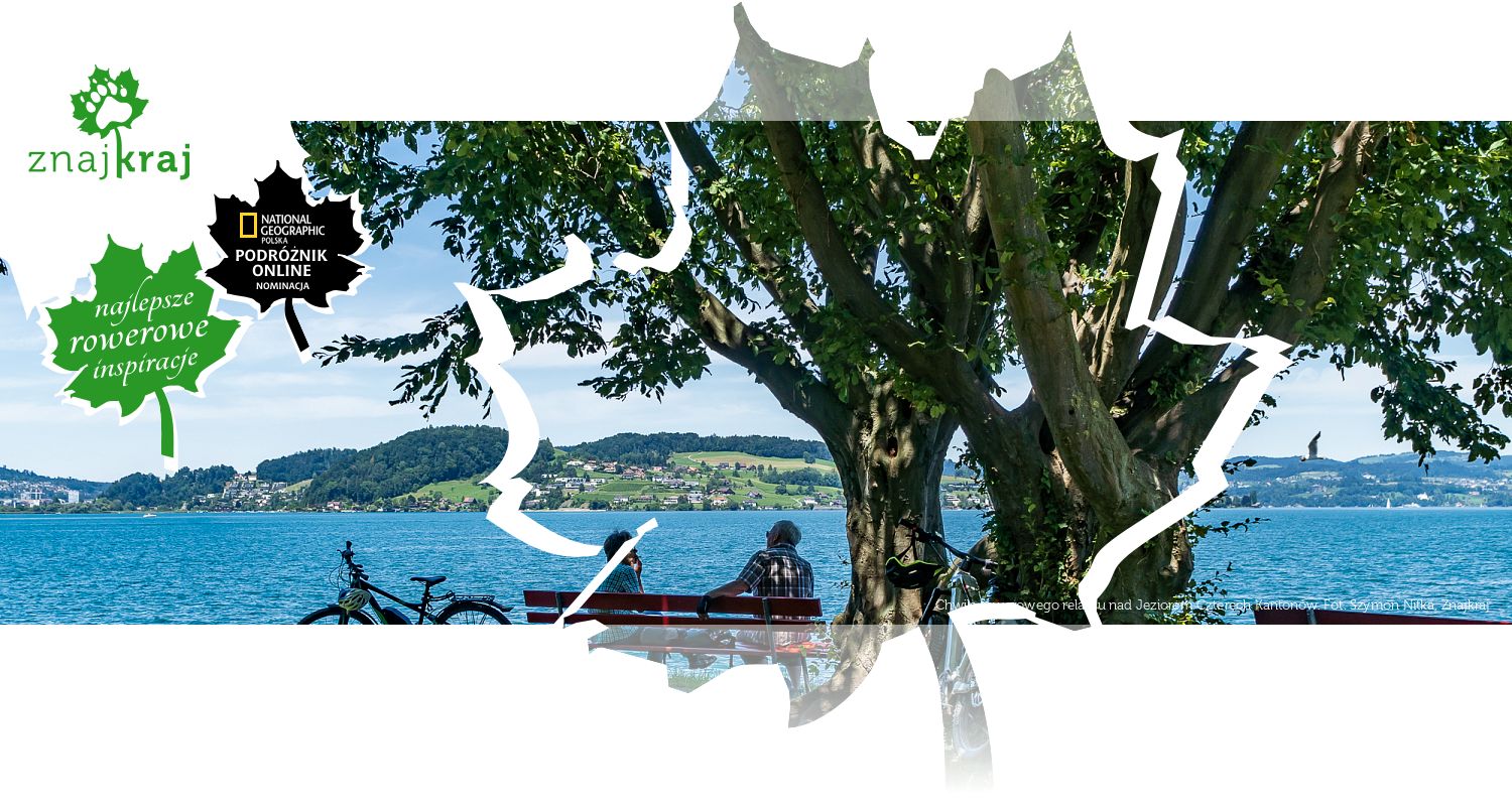 Chwila rowerowego relaksu nad Jeziorem Czterech Kantonów