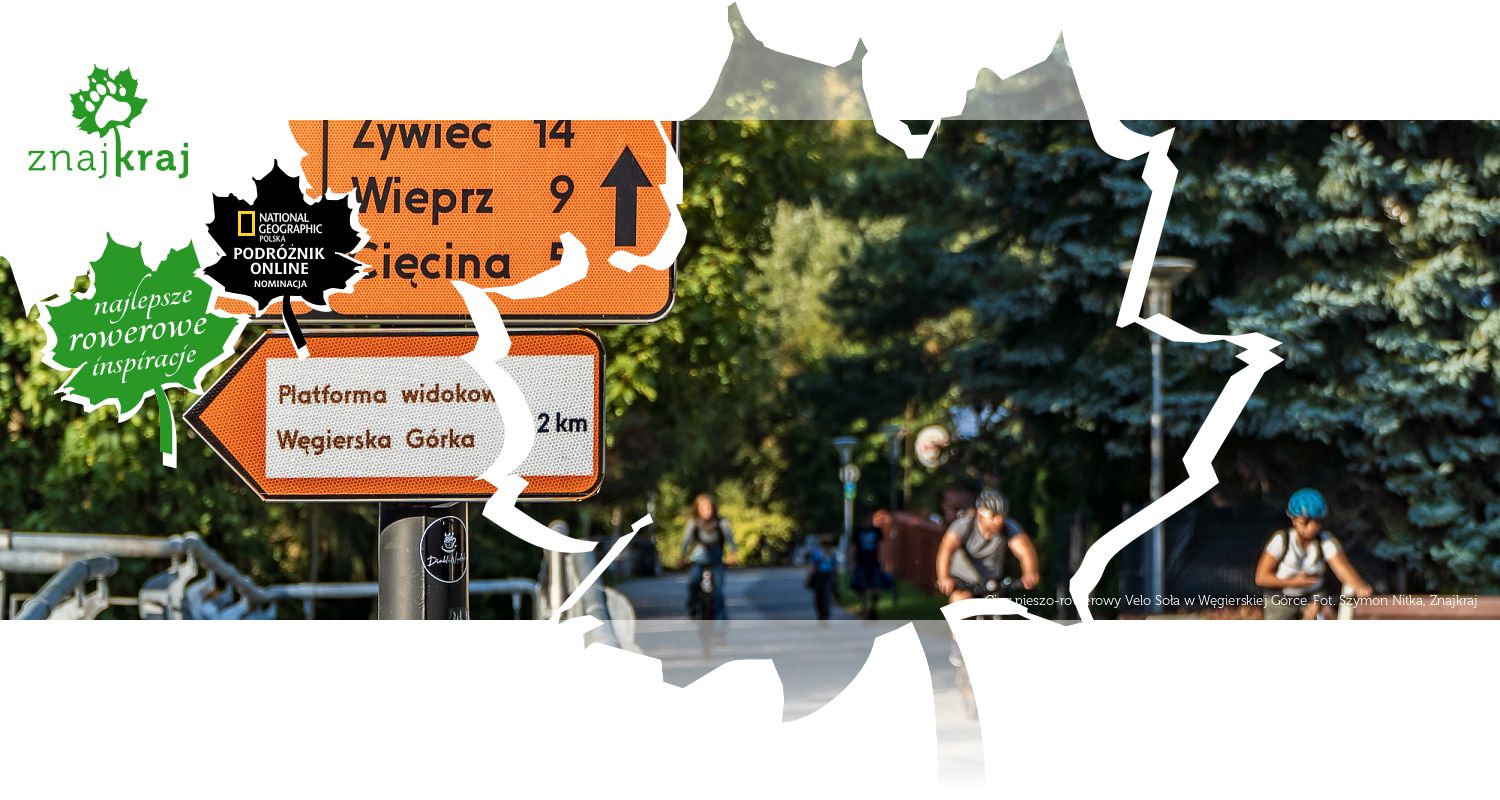 Ciąg pieszo-rowerowy Velo Soła w Węgierskiej Górce