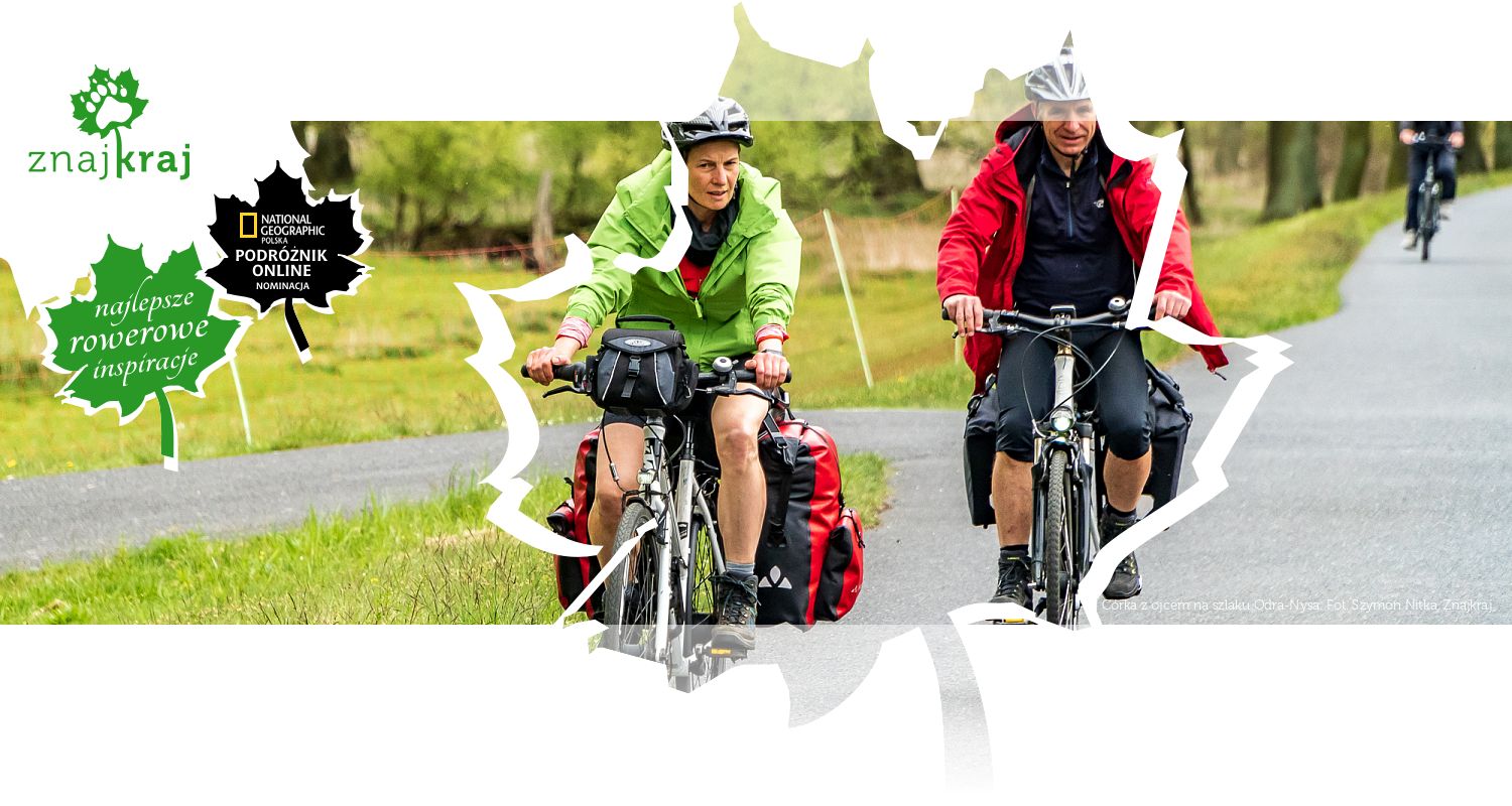 Córka z ojcem na szlaku Odra-Nysa