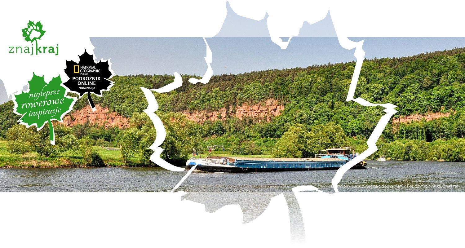 Czerwony piaskowiec nad doliną Menu