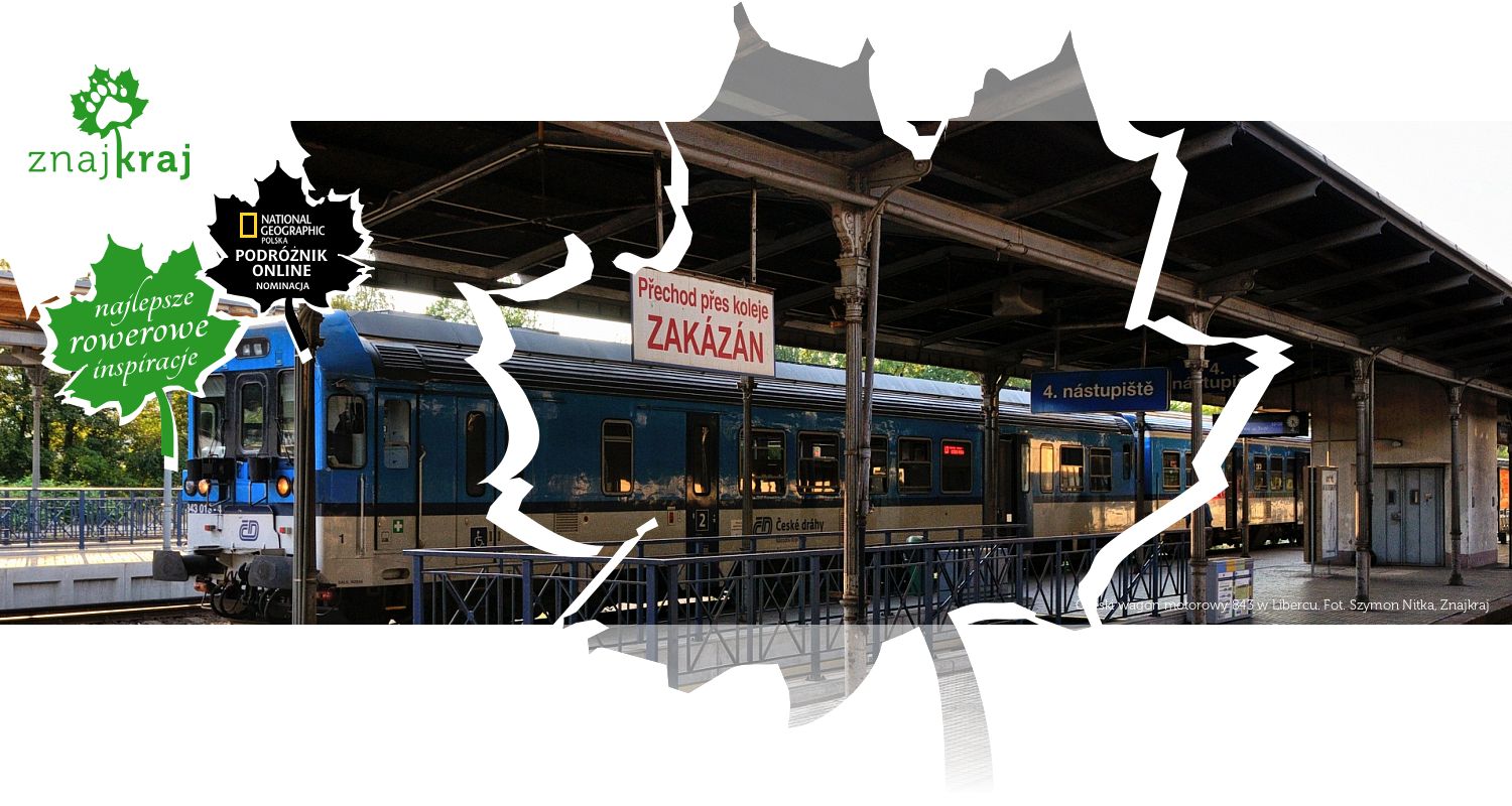 Czeski wagon motorowy 843 w Libercu