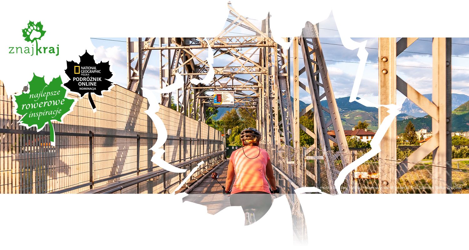 Dawniej most kolejowy, dzisiaj rowerowy, we Włoszech