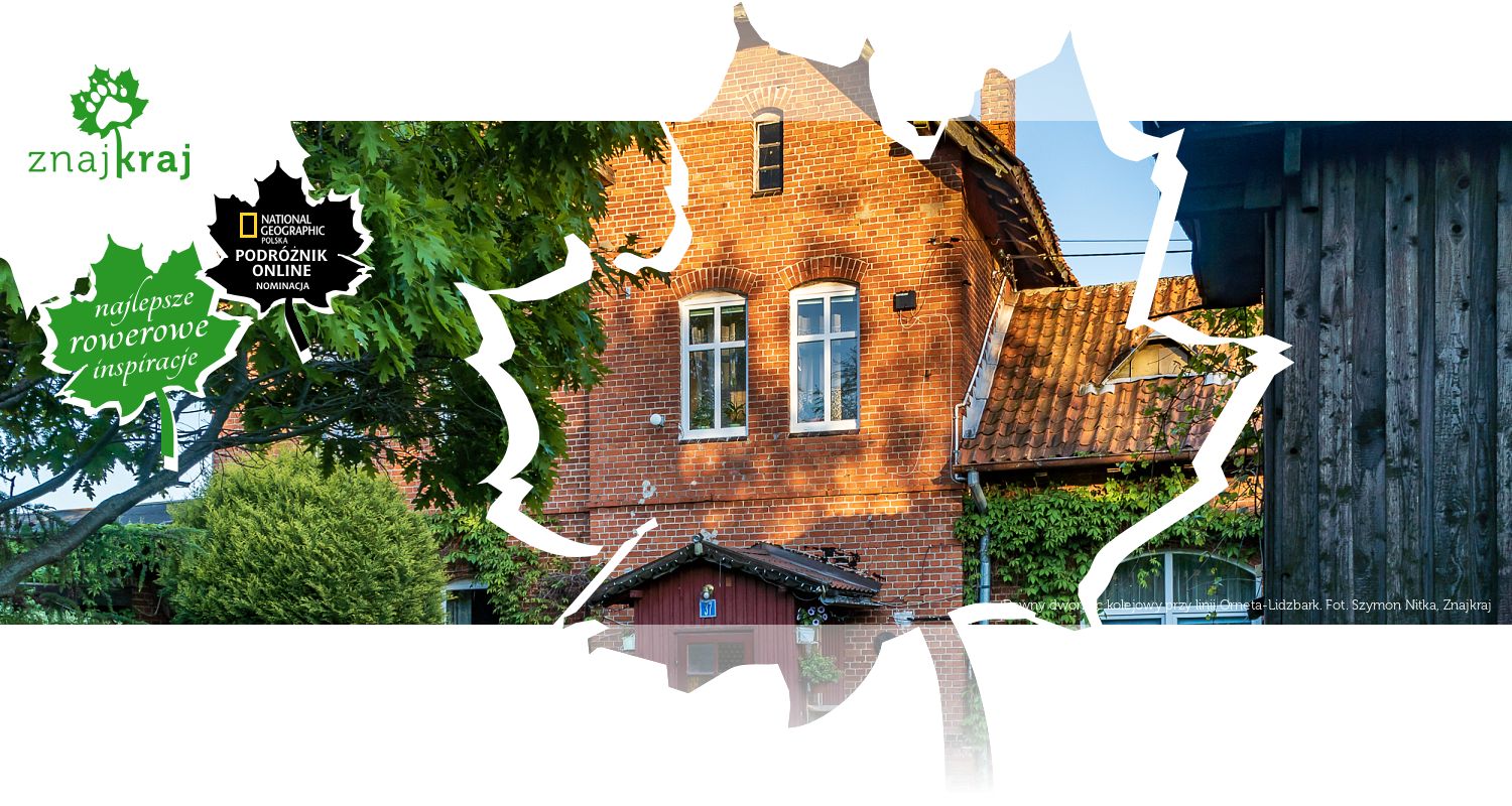 Dawny dworzec kolejowy przy linii Orneta-Lidzbark