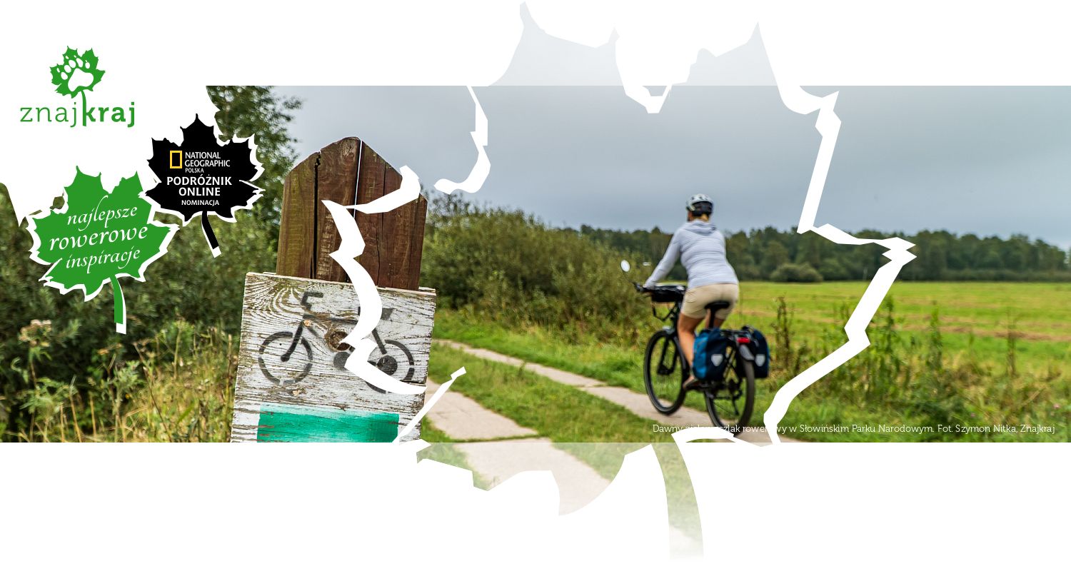 Dawny zielony szlak rowerowy w Słowińskim Parku Narodowym