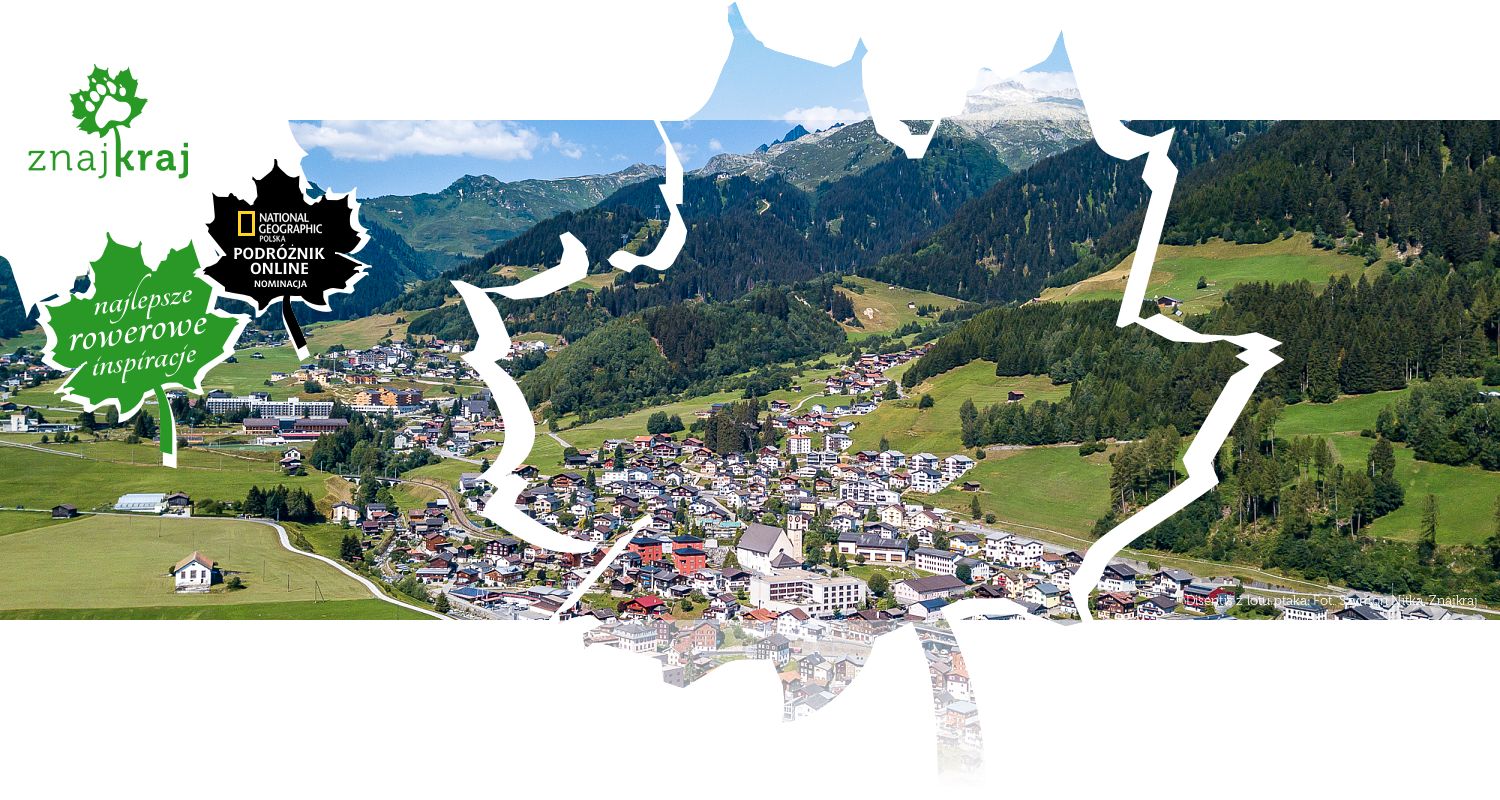 Disentis z lotu ptaka