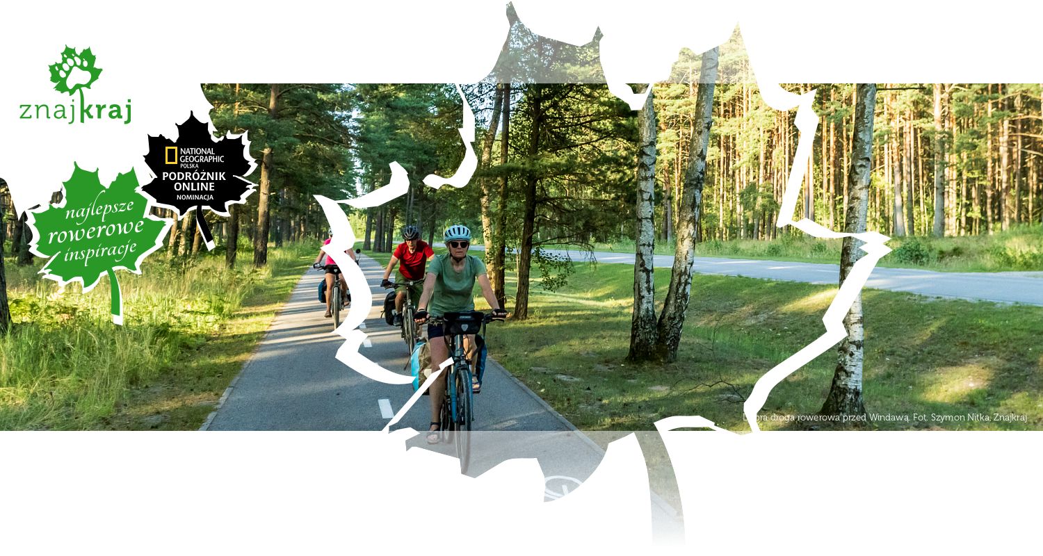 Dobra droga rowerowa przed Windawą
