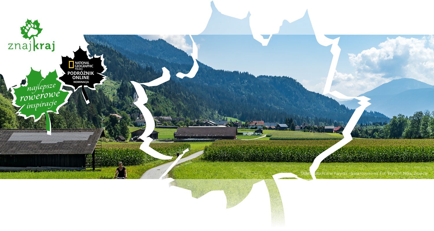 Dolina Gitschtal w Karyntii - trasa rowerowa