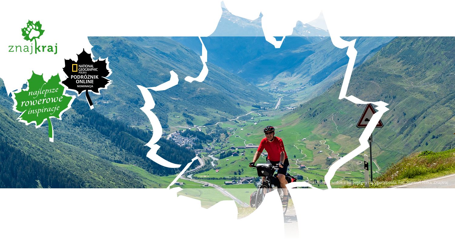 Dolina Ursern - widok z serpentyny na Oberalppass