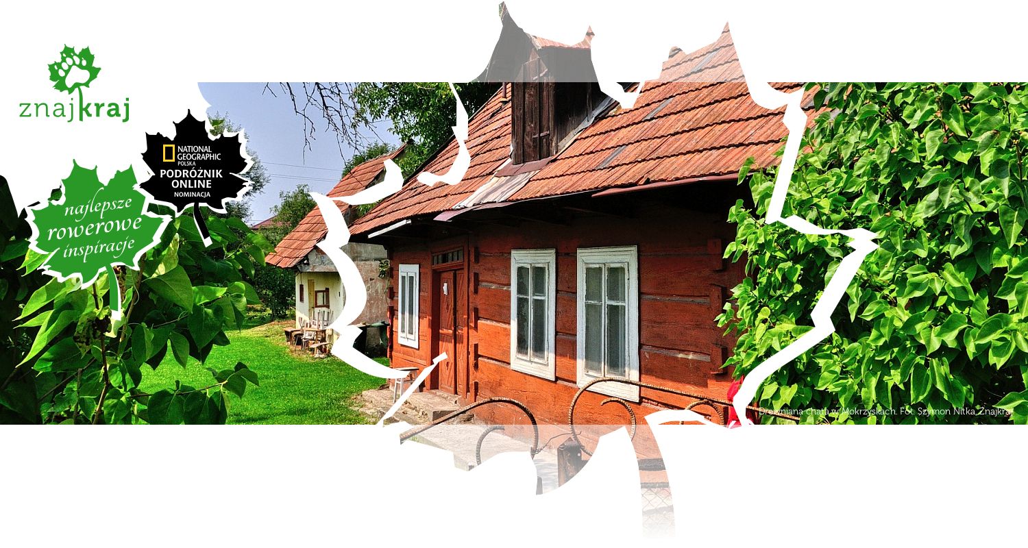 Drewniana chata w Mokrzyskach