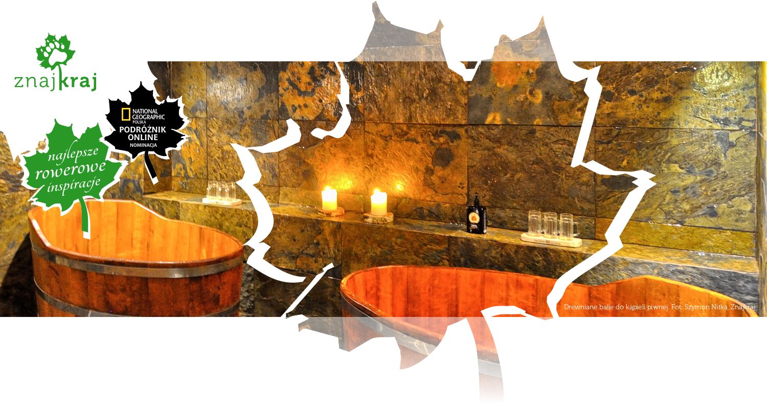 Drewniane balie do kąpieli piwnej