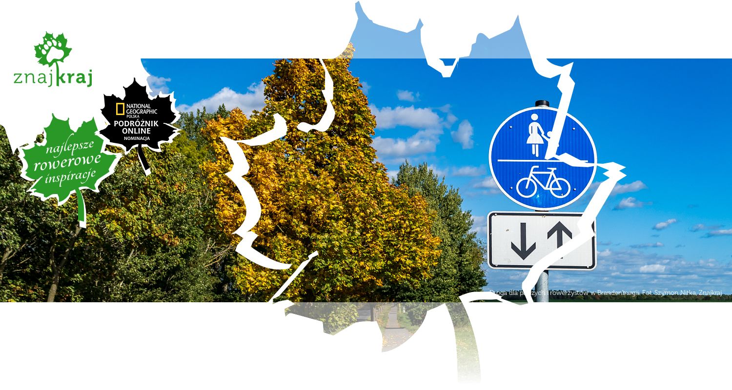 Droga dla pieszych i rowerzystów w Brandenburgii