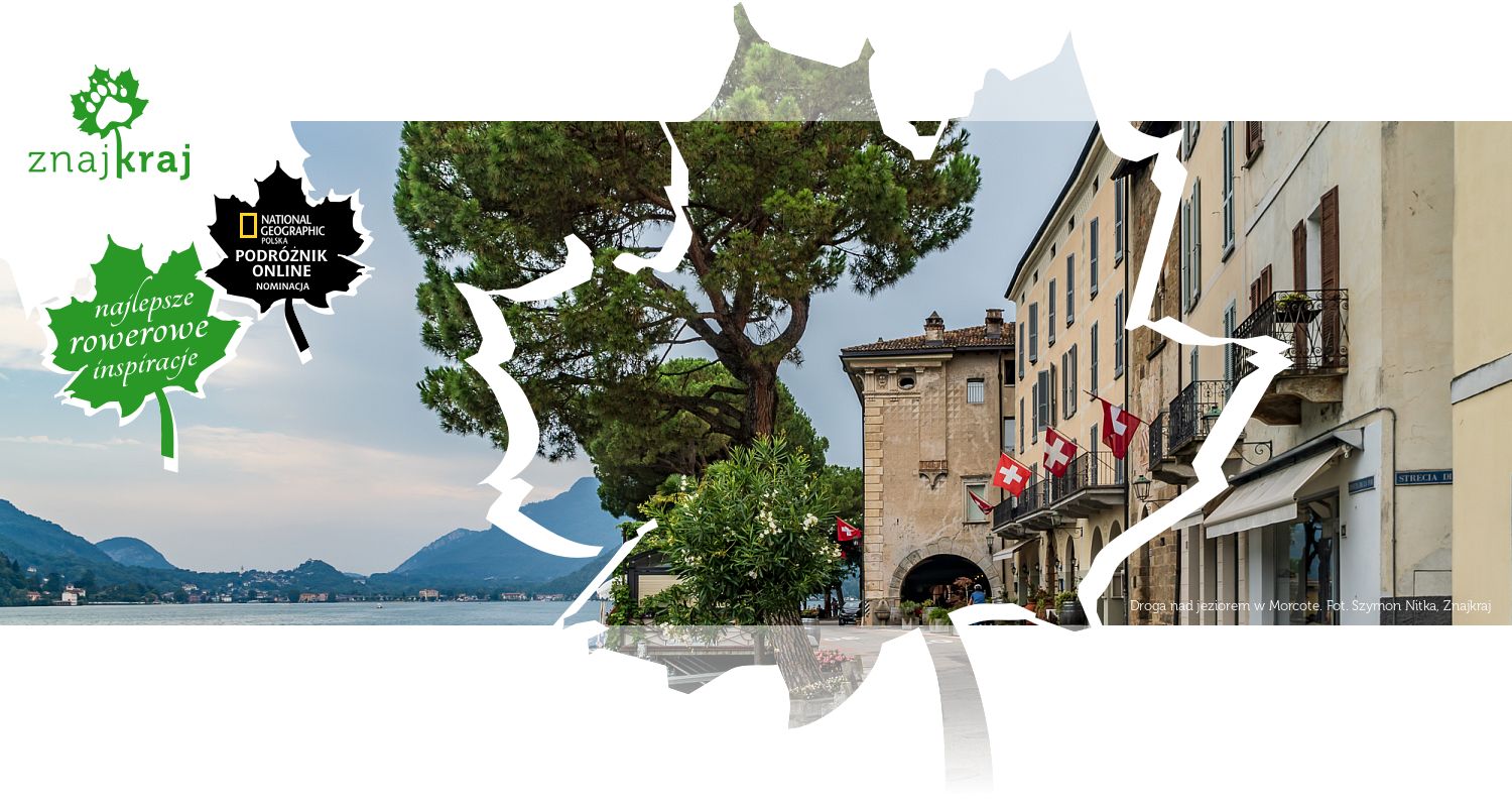 Droga nad jeziorem w Morcote