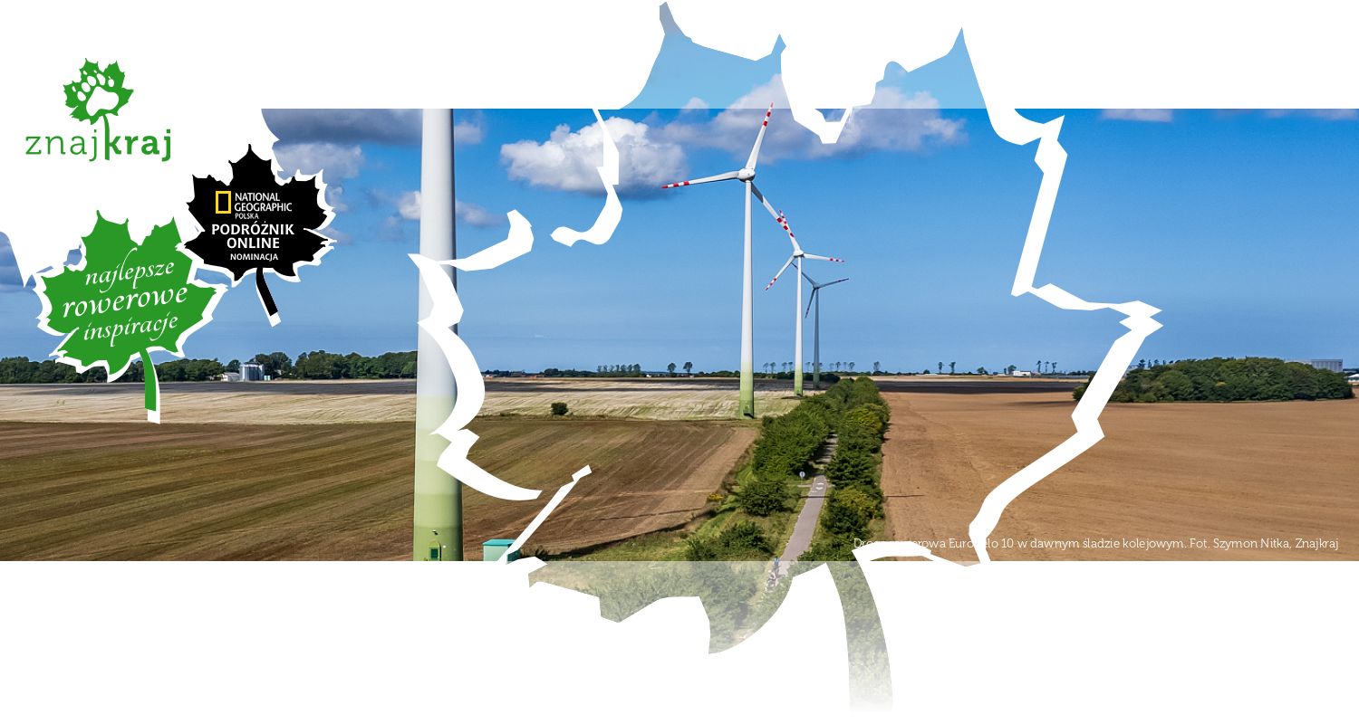 Droga rowerowa EuroVelo 10 w dawnym śladzie kolejowym