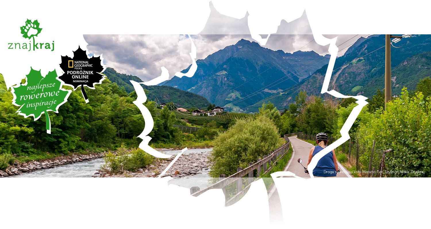 Droga rowerowa koło Merano