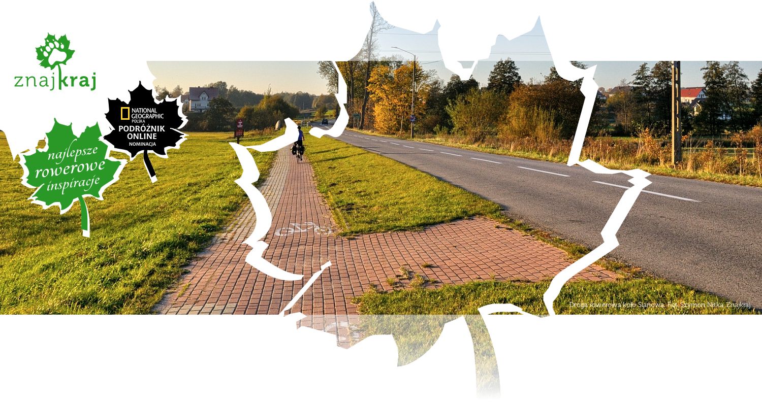 Droga rowerowa koło Sianowa
