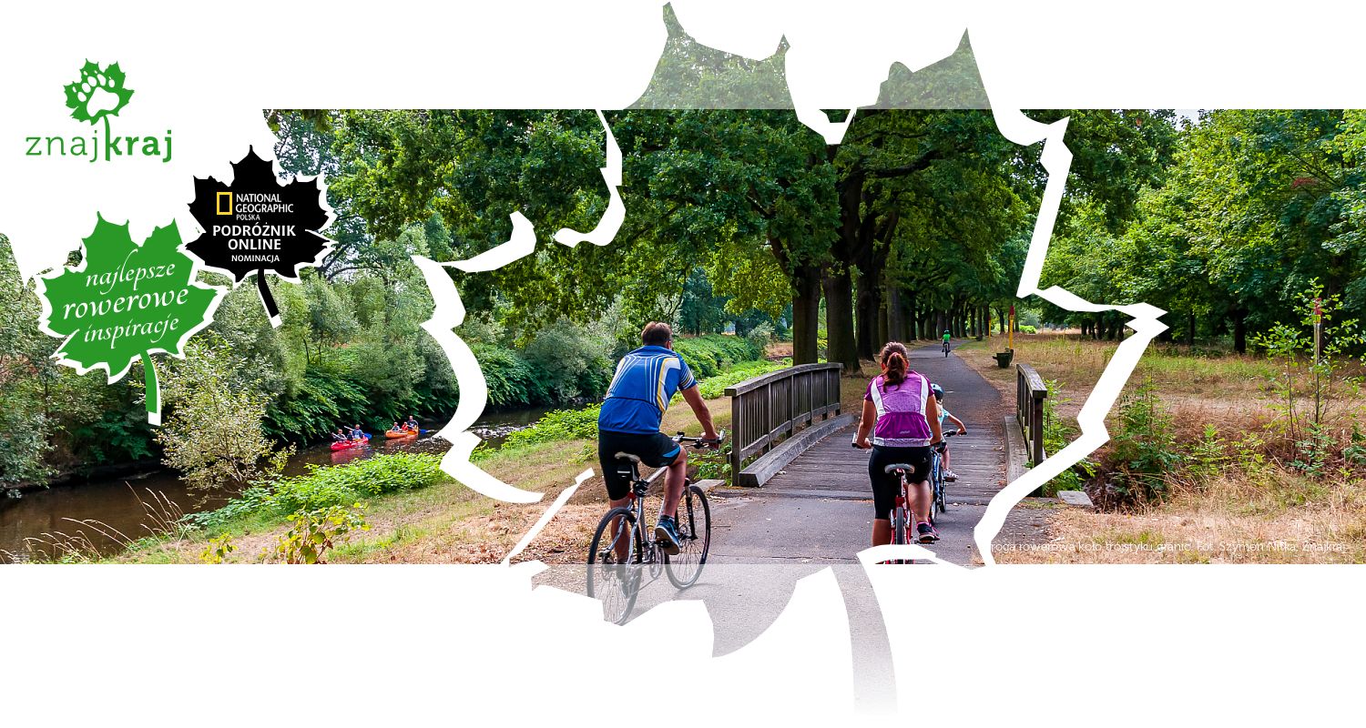 Droga rowerowa koło trójstyku granic