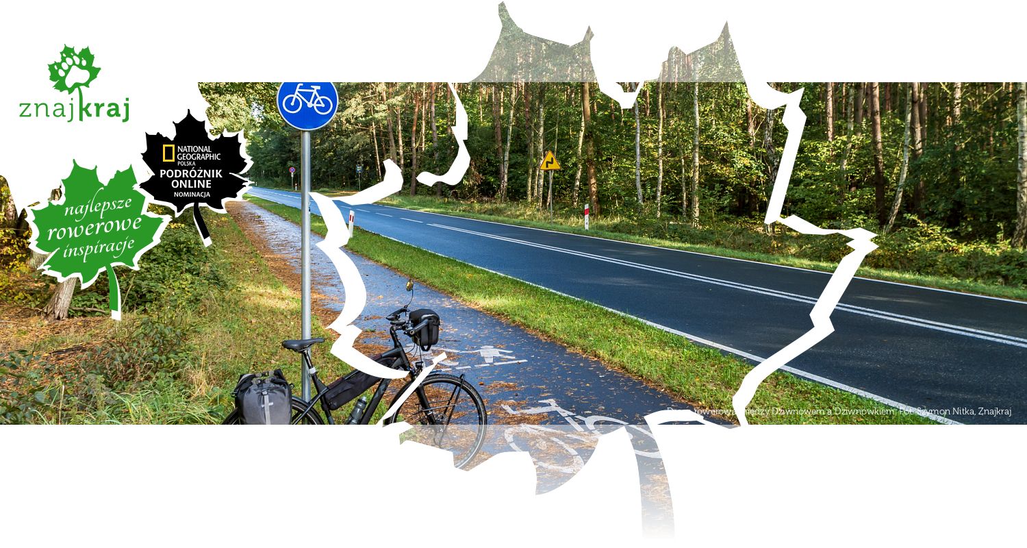 Droga rowerowa między Dziwnowem a Dziwnówkiem