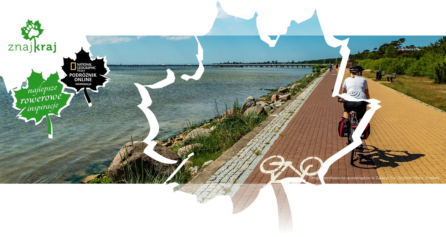 Droga rowerowa na promenadzie w Juracie