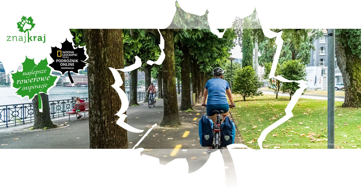 Droga rowerowa na promenadzie w Lugano