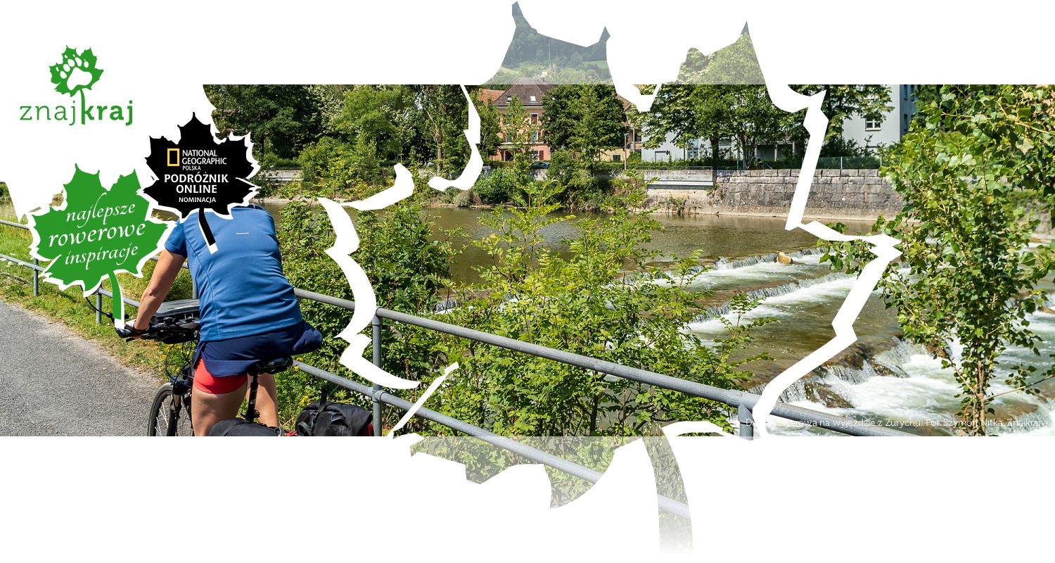 Droga rowerowa na wyjeździe z Zurychu