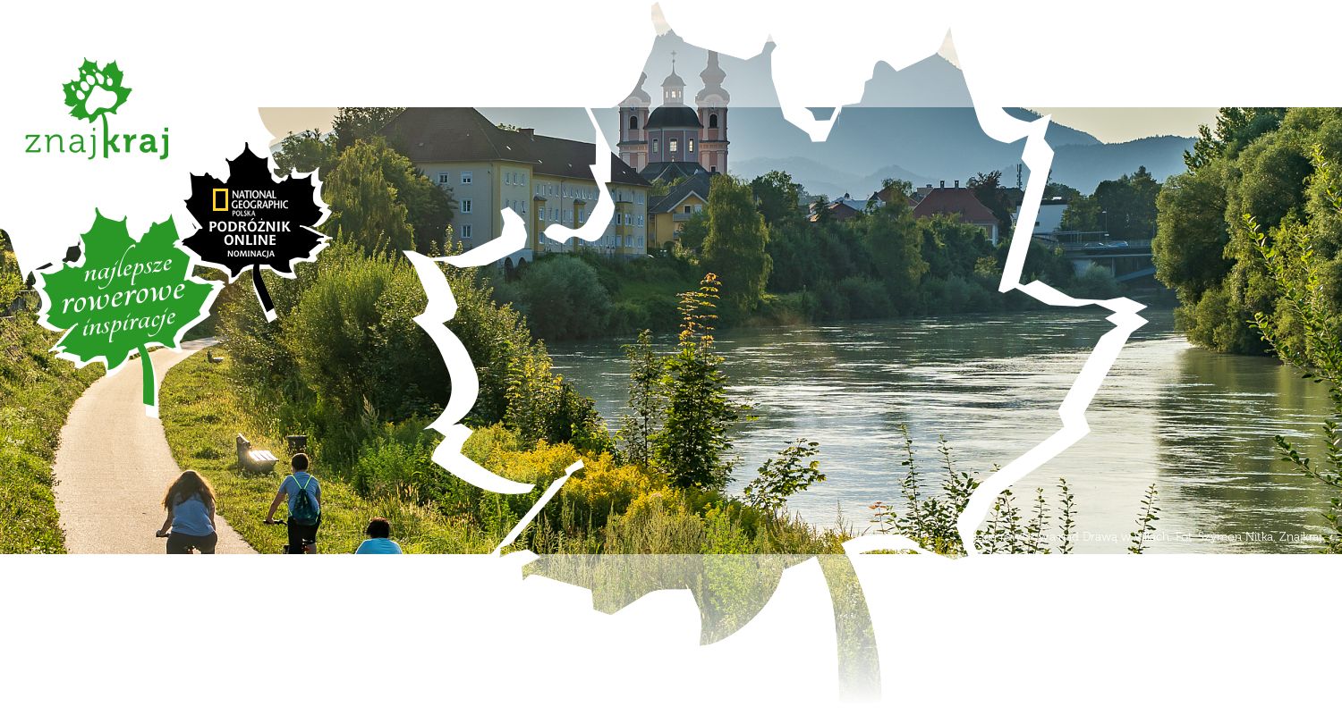 Droga rowerowa nad Drawą w Villach