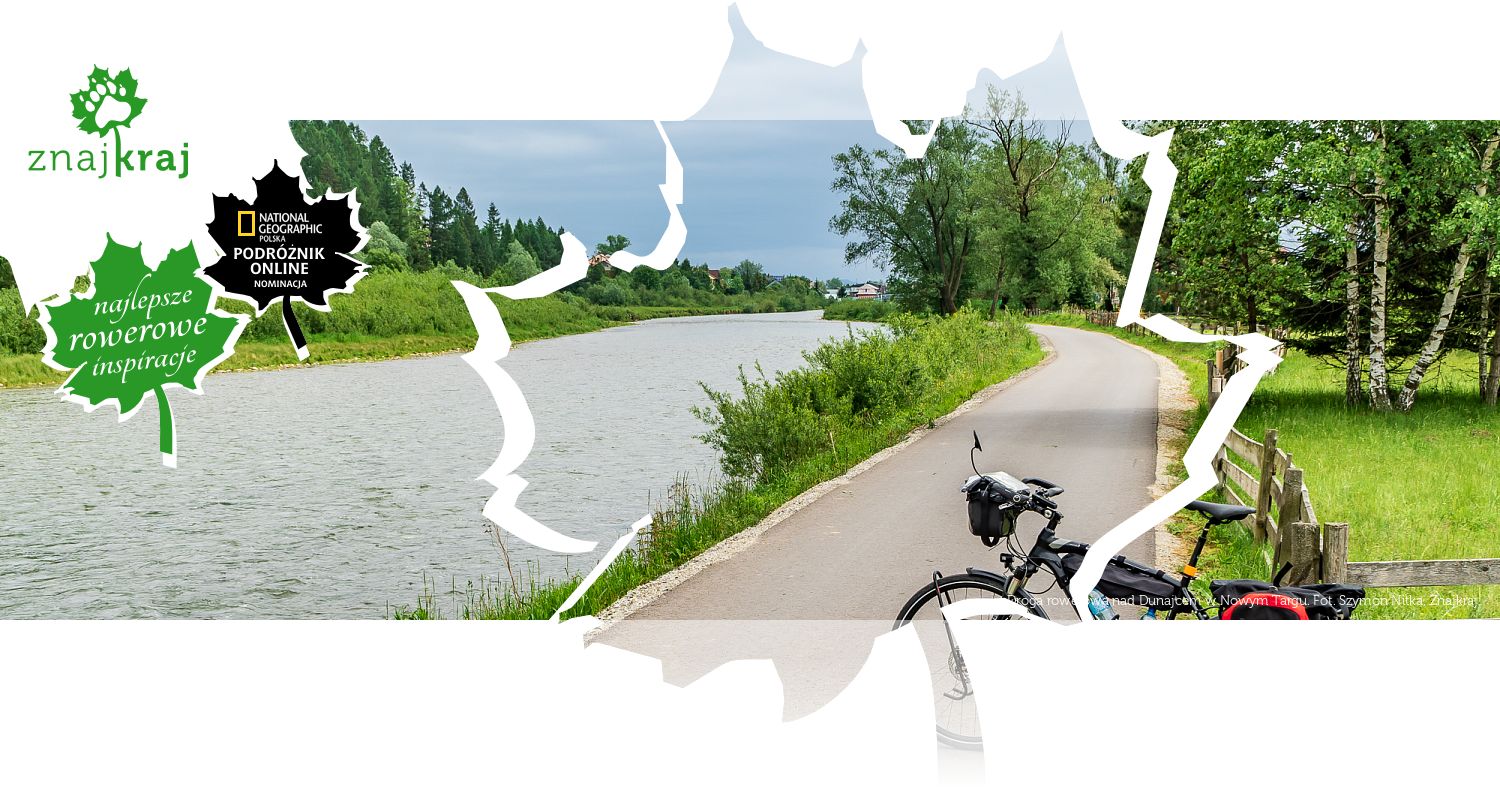 Droga rowerowa nad Dunajcem w Nowym Targu