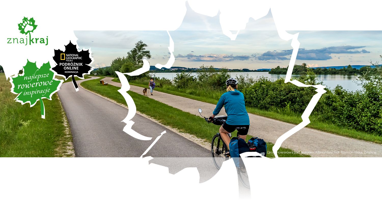 Droga rowerowa nad jeziorem Altmühlsee