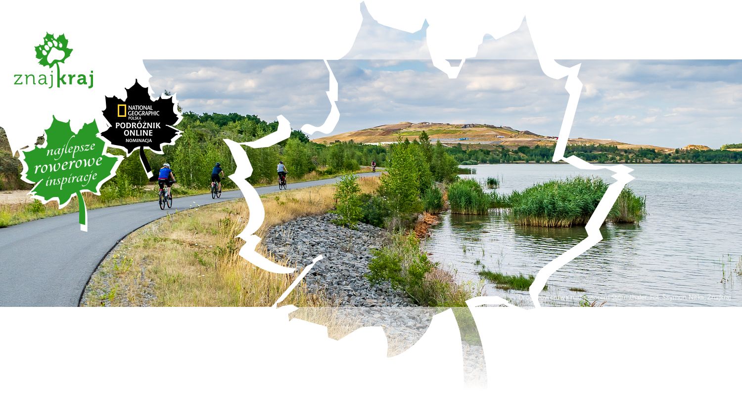 Droga rowerowa nad jeziorem Störmthaler