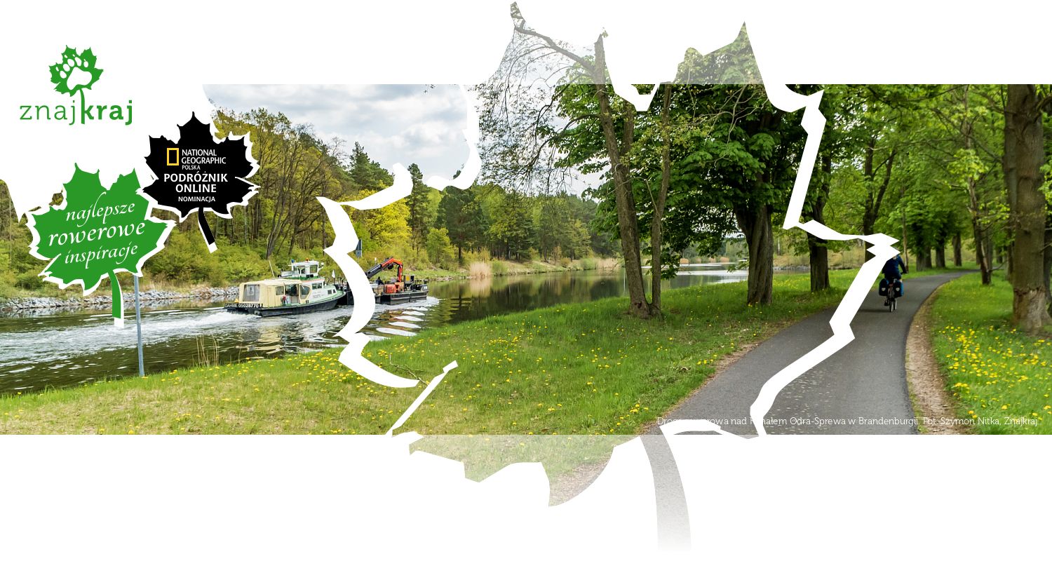 Droga rowerowa nad Kanałem Odra-Sprewa w Brandenburgii