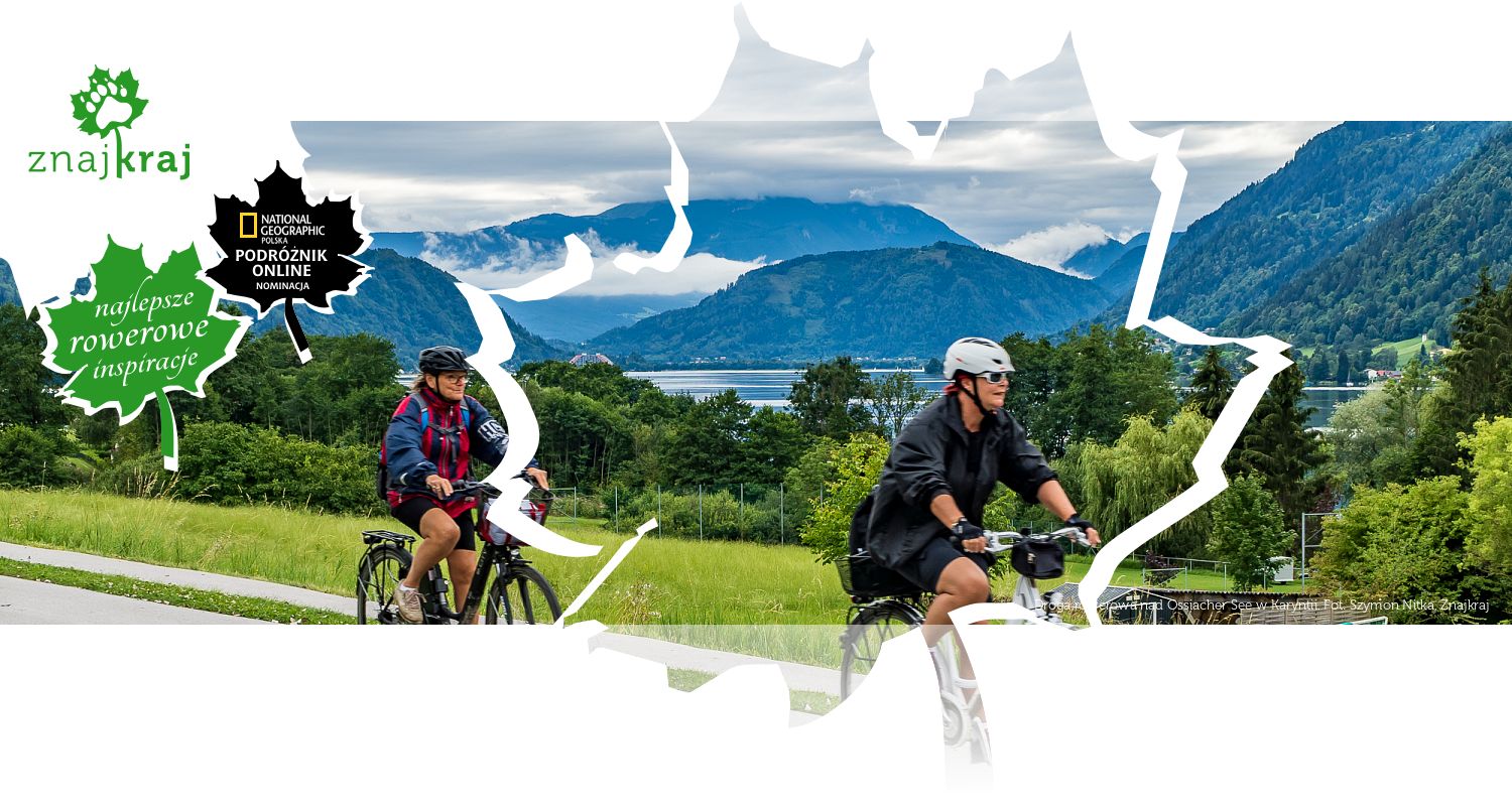 Droga rowerowa nad Ossiacher See w Karyntii
