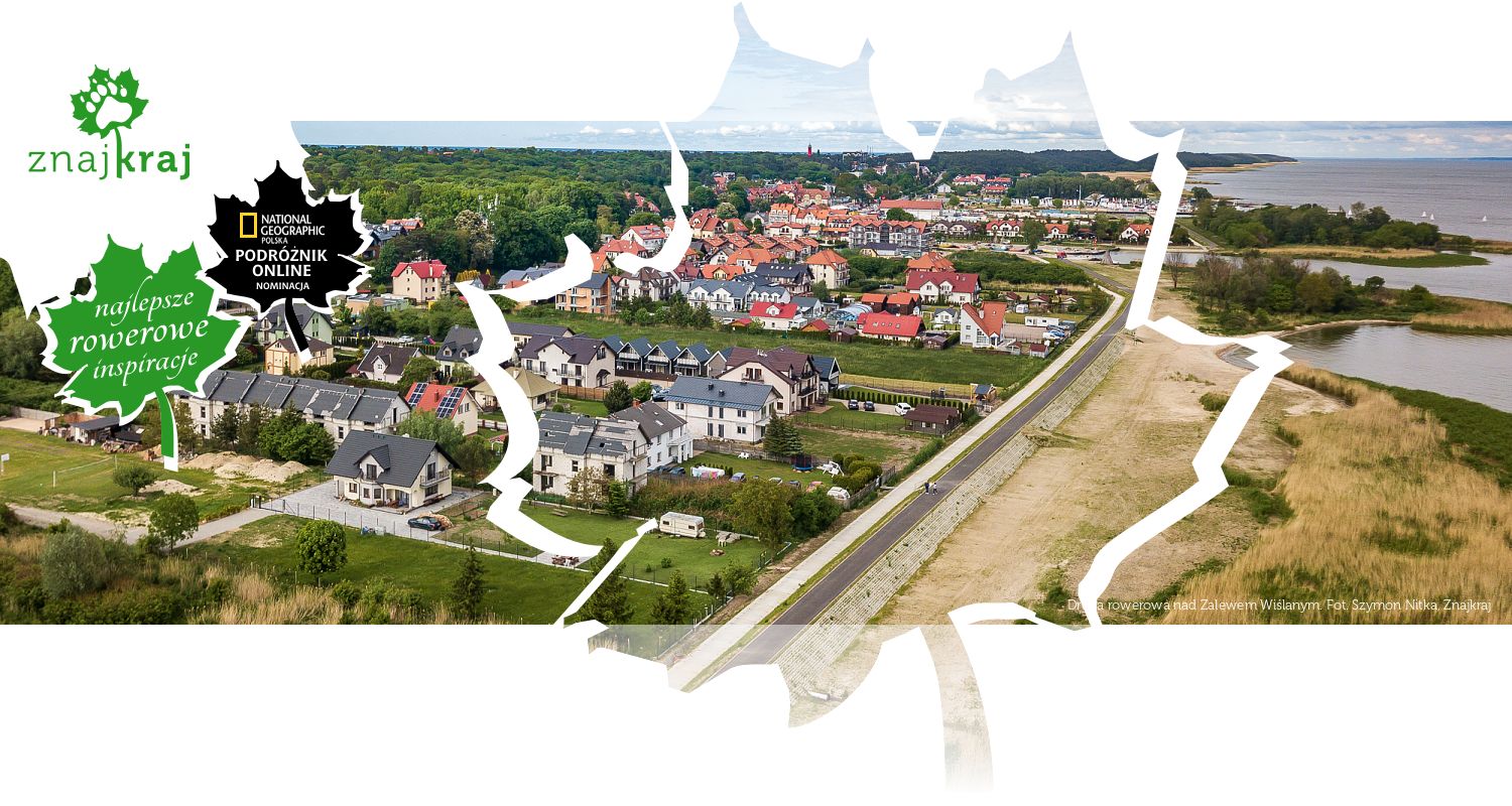 Droga rowerowa nad Zalewem Wiślanym