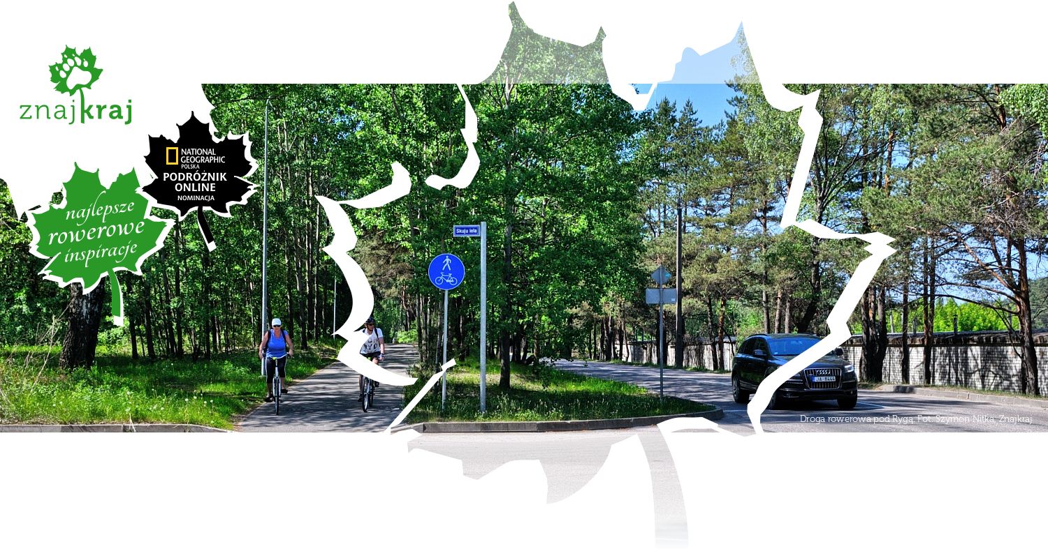 Droga rowerowa pod Rygą