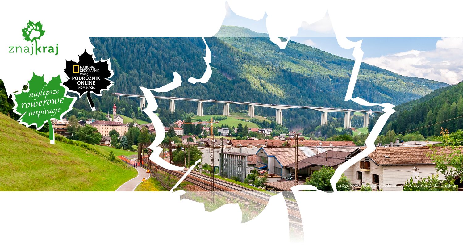 Droga rowerowa przed Colle Isarco