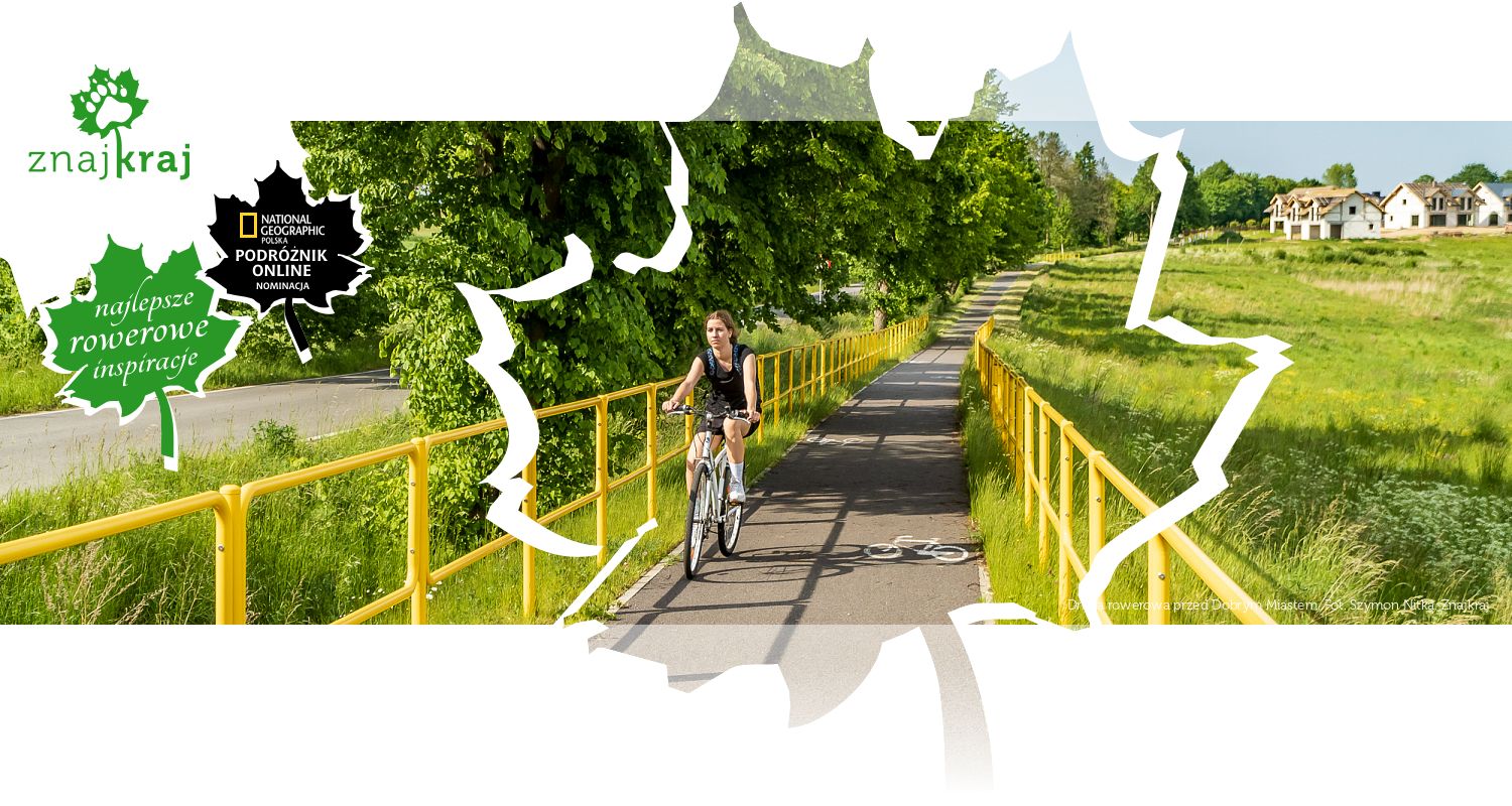 Droga rowerowa przed Dobrym Miastem