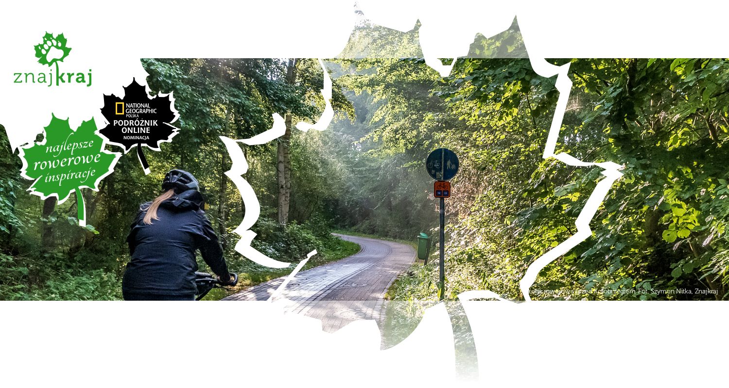 Droga rowerowa przed Kołobrzegiem