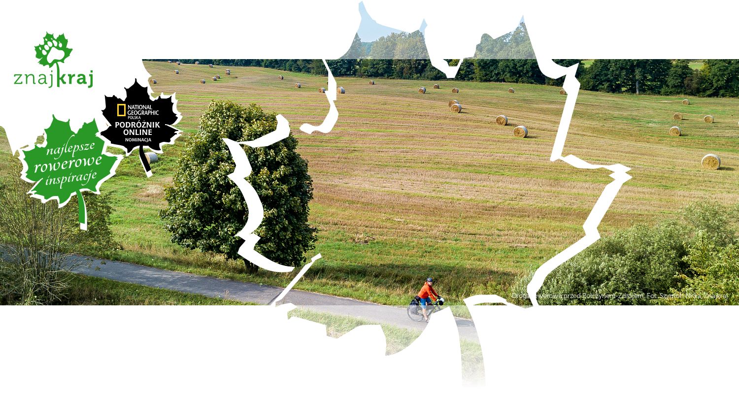 Droga rowerowa przed Połczynem-Zdrojem