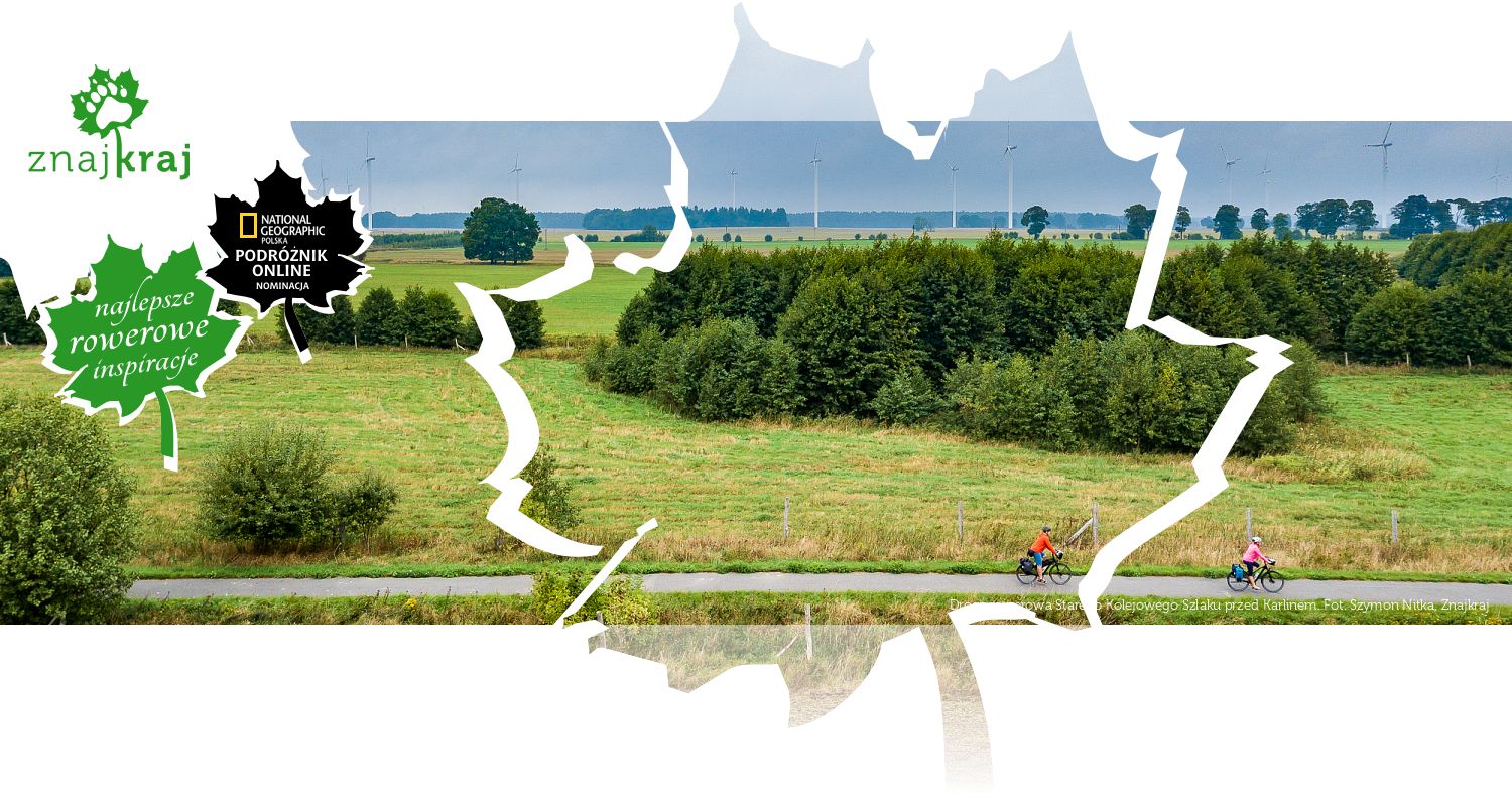 Droga rowerowa Starego Kolejowego Szlaku przed Karlinem