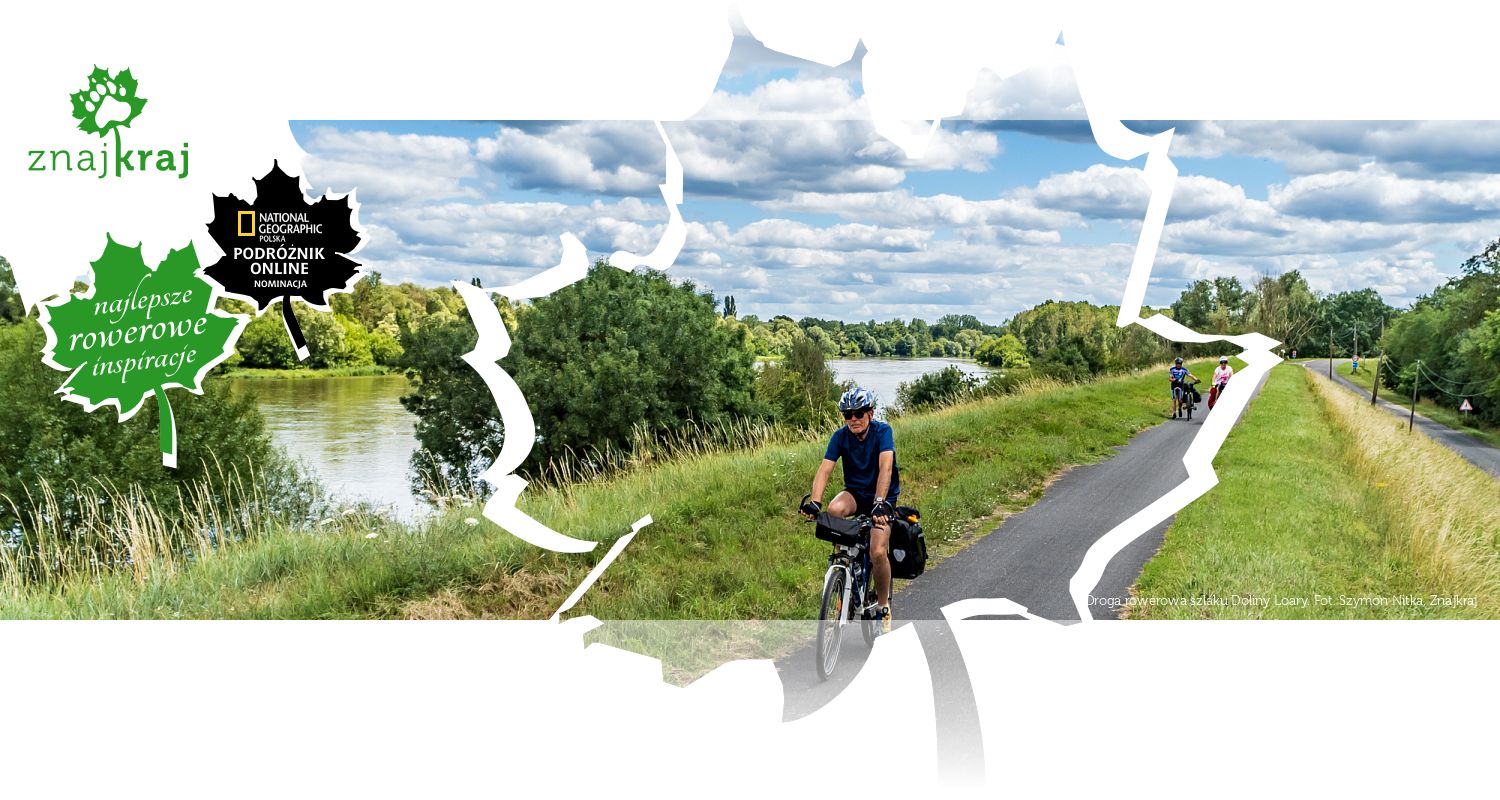 Droga rowerowa szlaku Doliny Loary