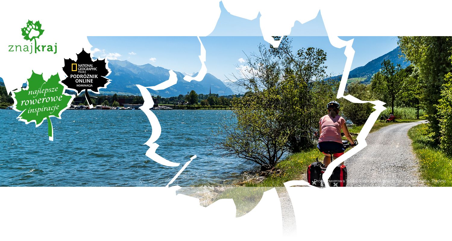 Droga rowerowa Szlaku Jezior koło Alpnach