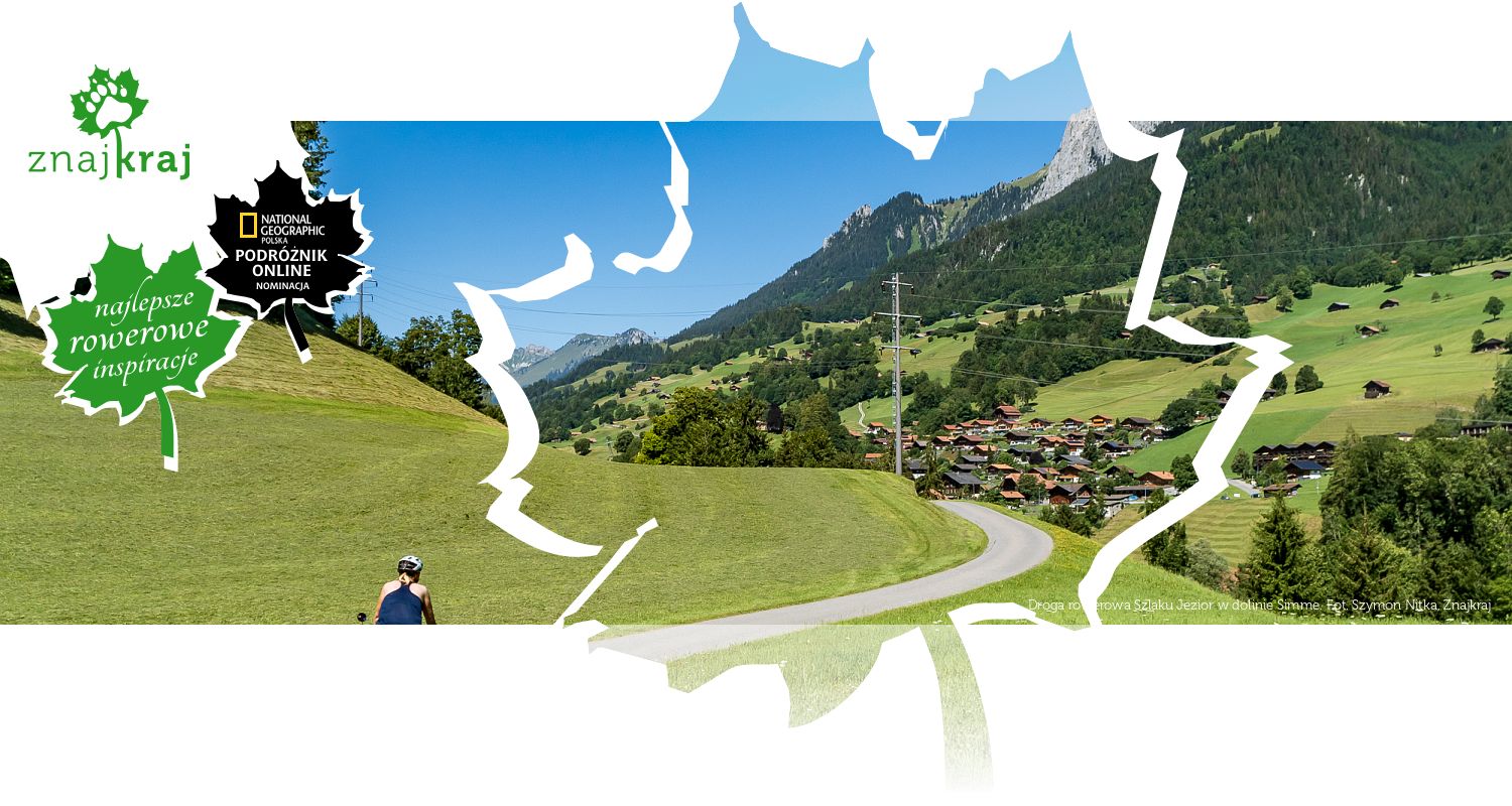 Droga rowerowa Szlaku Jezior w dolinie Simme
