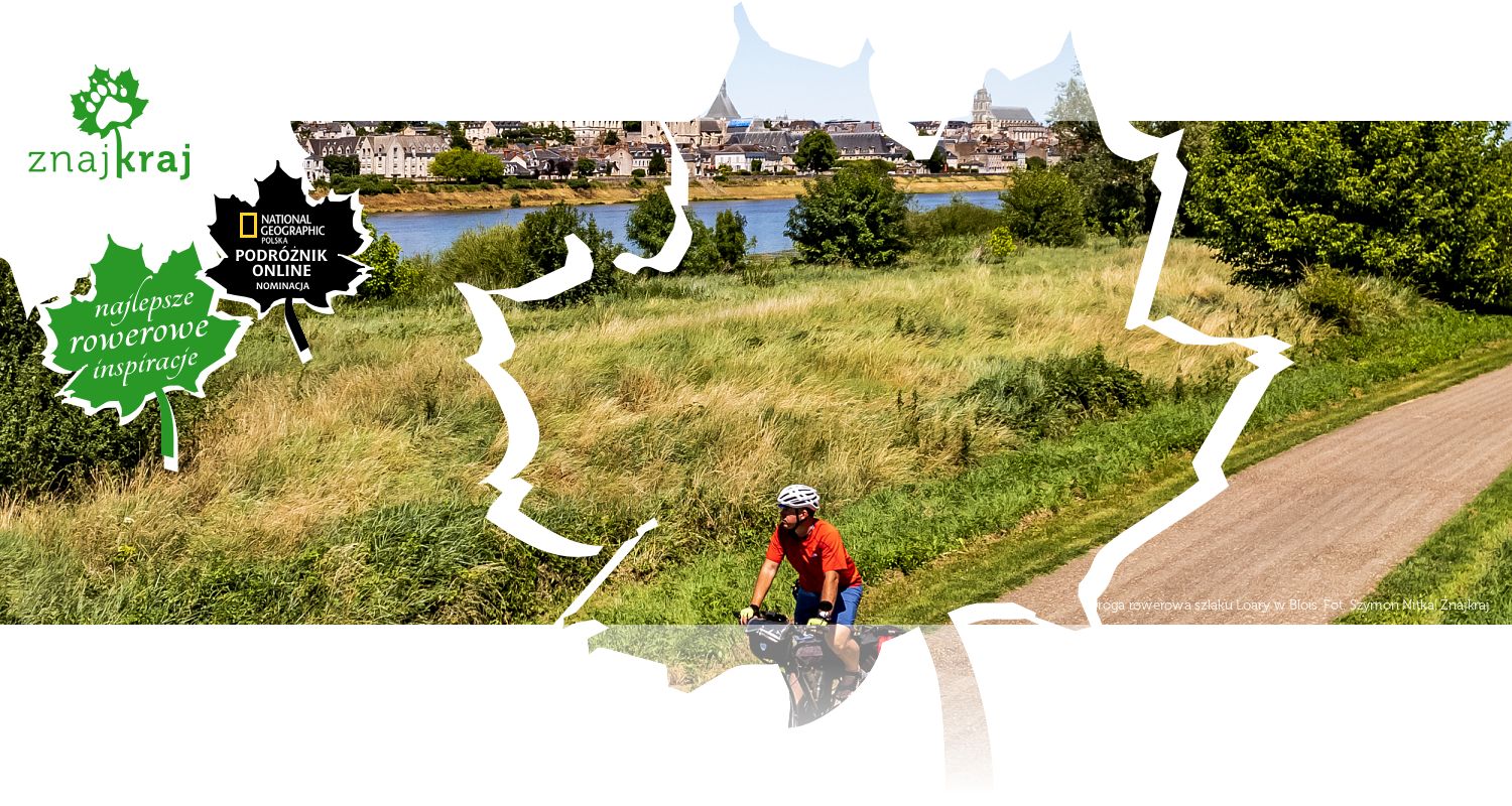 Droga rowerowa szlaku Loary w Blois
