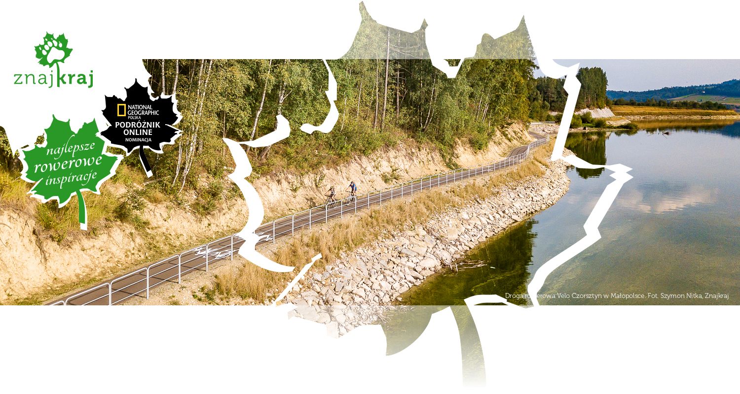Droga rowerowa Velo Czorsztyn w Małopolsce