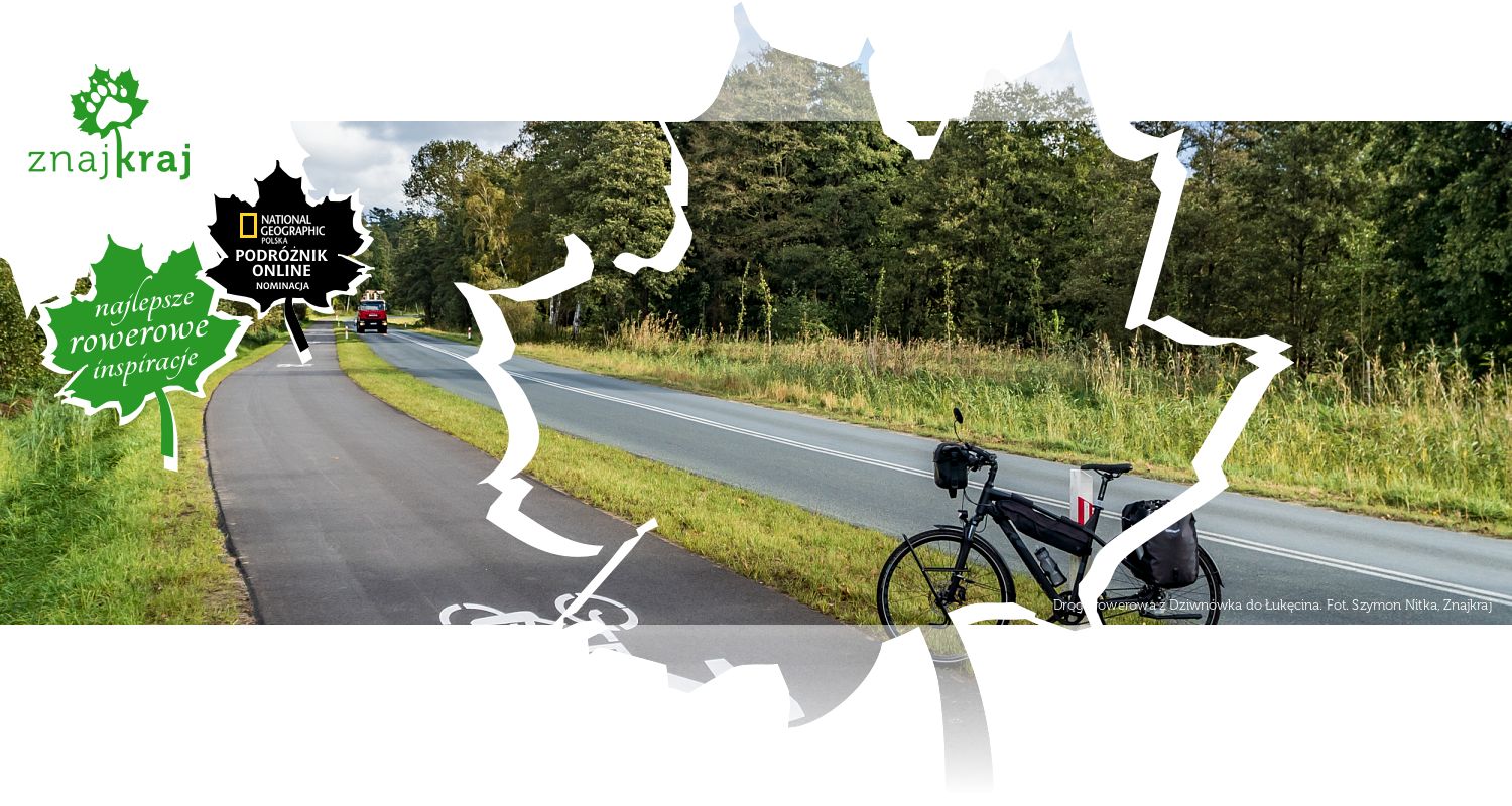 Droga rowerowa z Dziwnówka do Łukęcina