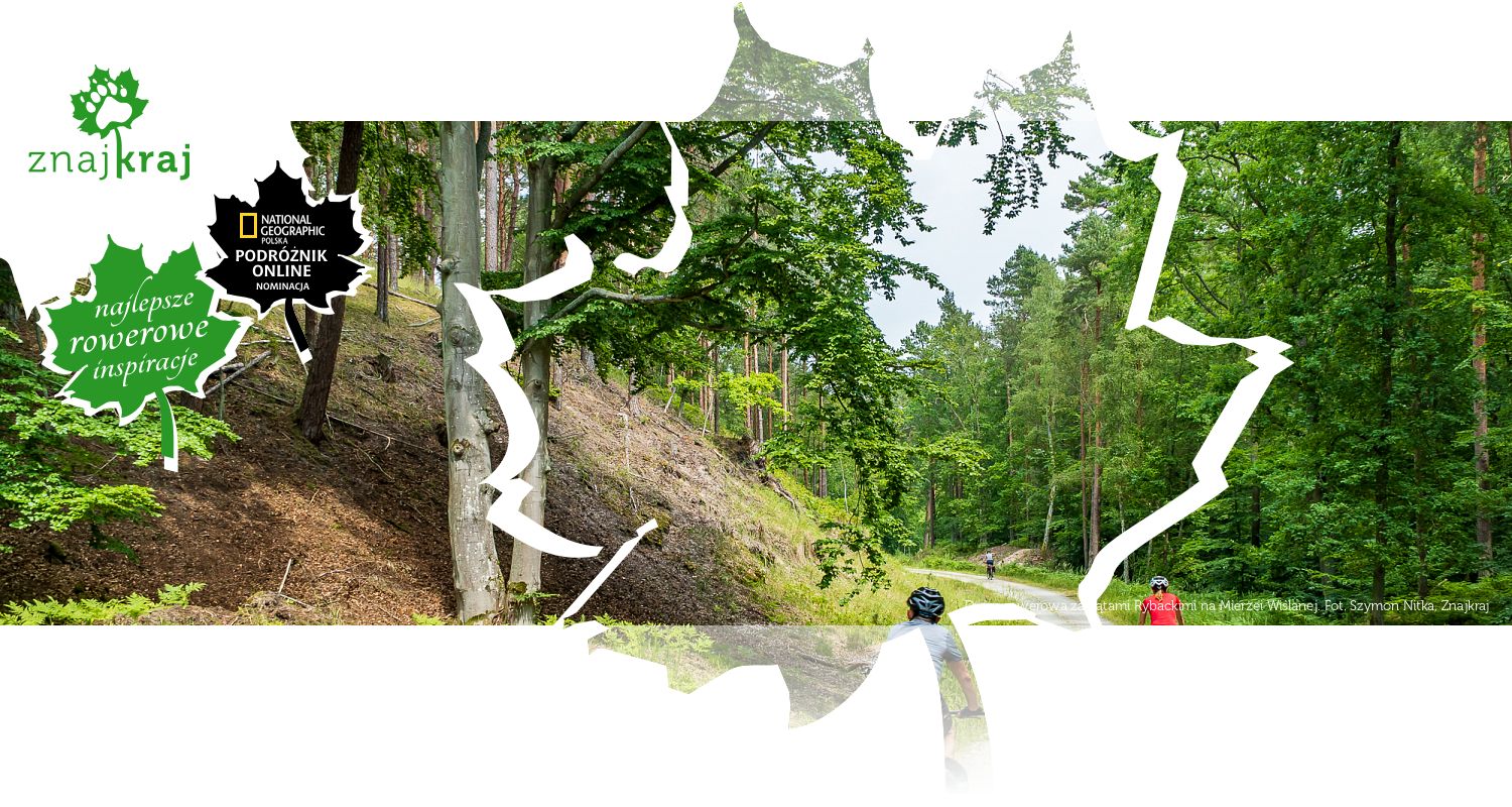 Droga rowerowa za Kątami Rybackimi na Mierzei Wiślanej