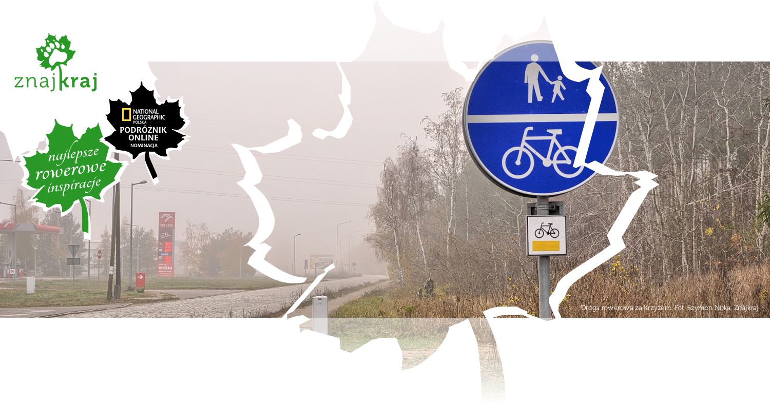 Droga rowerowa za Krzyżem