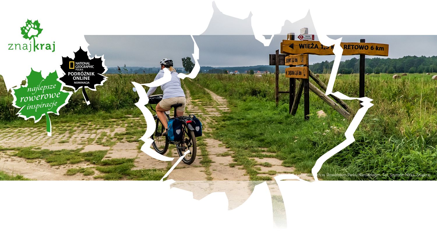 Droga z płyt otworowych w Słowińskim Parku Narodowym