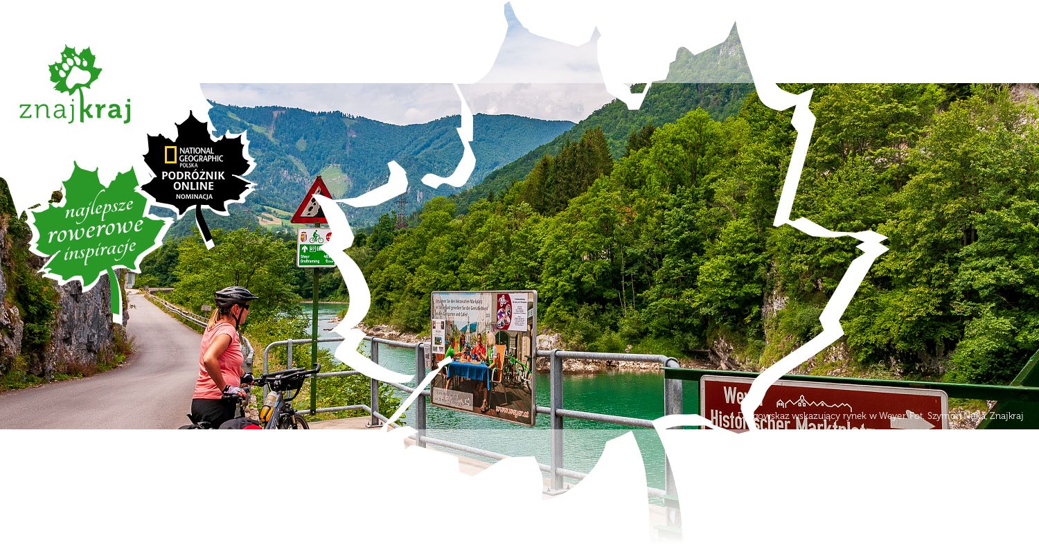 Drogowskaz wskazujący rynek w Weyer