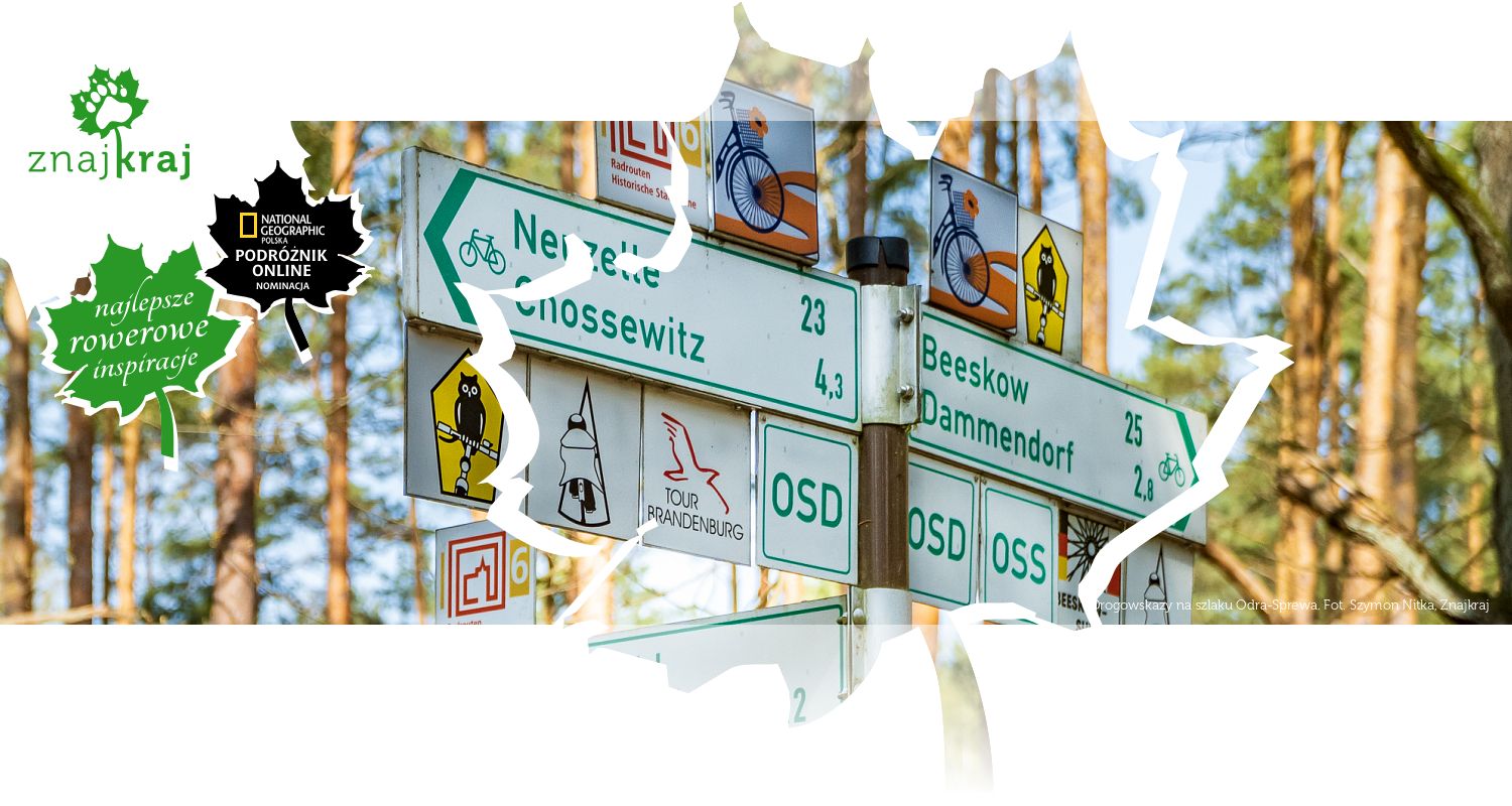 Drogowskazy na szlaku Odra-Sprewa