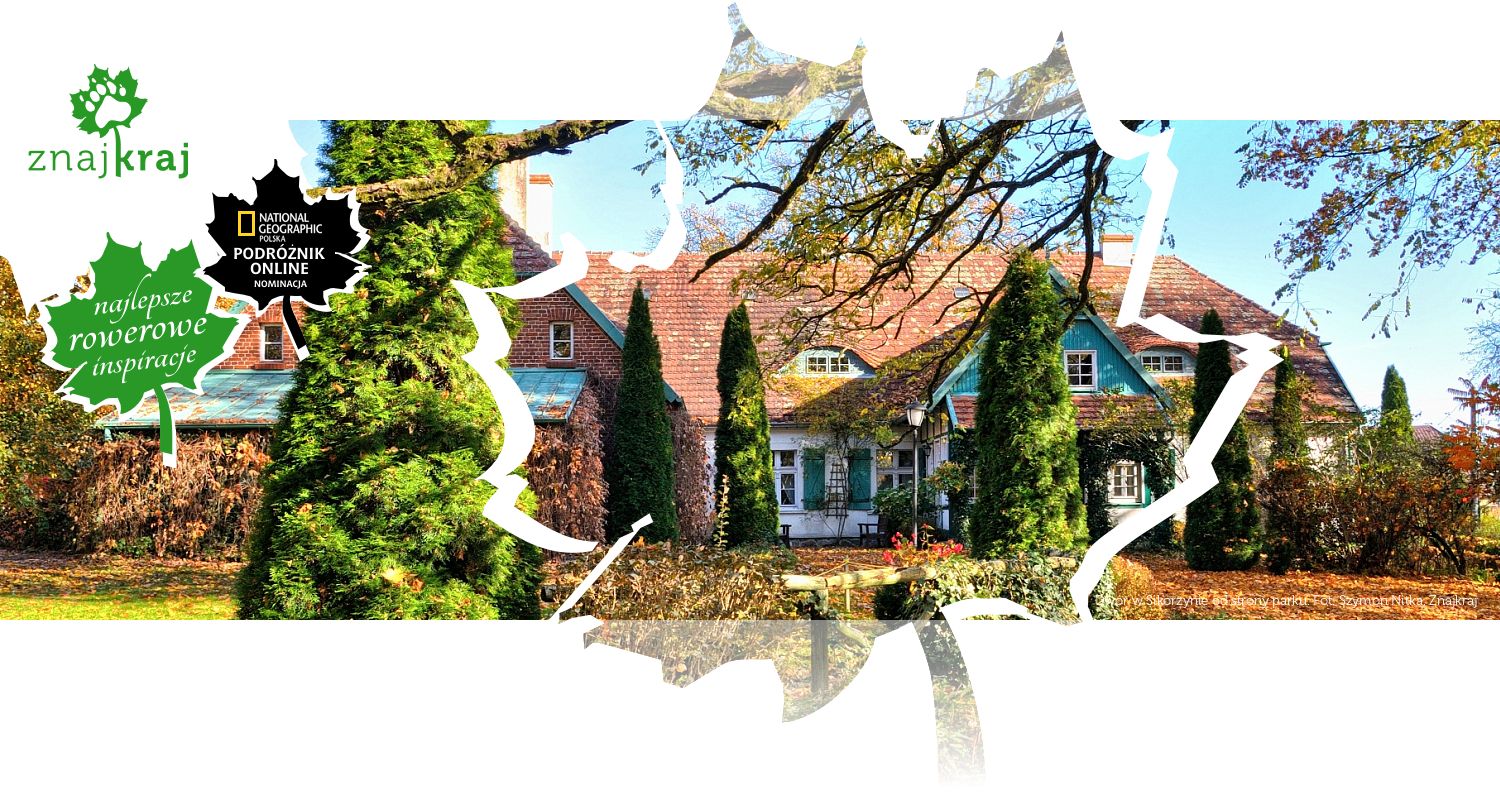 Dwór w Sikorzynie od strony parku