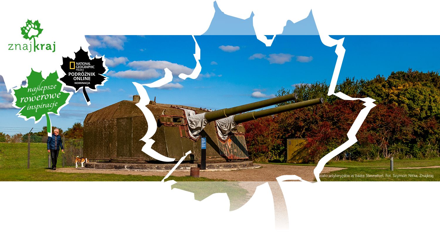 Działo artyleryjskie w bazie Stevnsfort